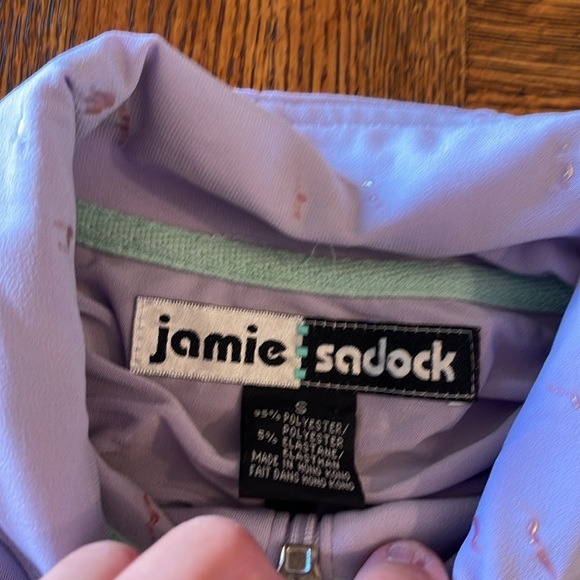 Jamie Sadock sleeveless zip front golf shirt size S - Picture 2 of 4